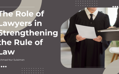 The Role of Lawyers in Strengthening the Rule of Law